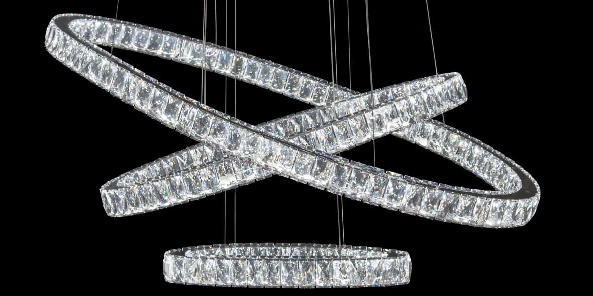 Дизайнерскі люстри від Michael Amini