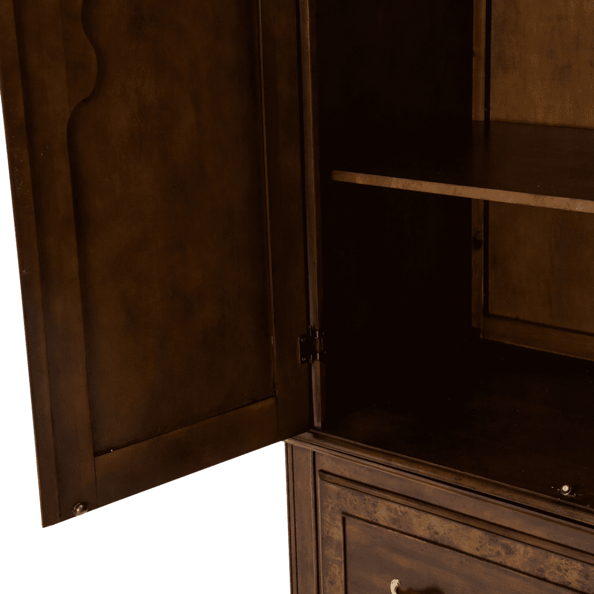 Шкаф для одежды Lt. Espresso с ящиками