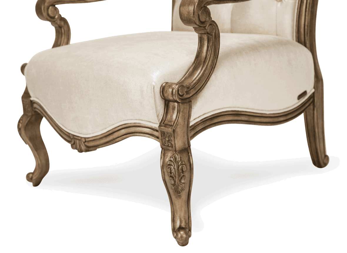 Кресло с подлокотниками, темное дерево, Platinum
