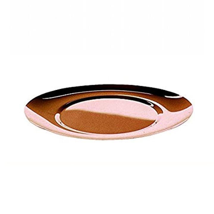 Поднос овальный с греющим/охлаждающим диском Due Bronze Mirror