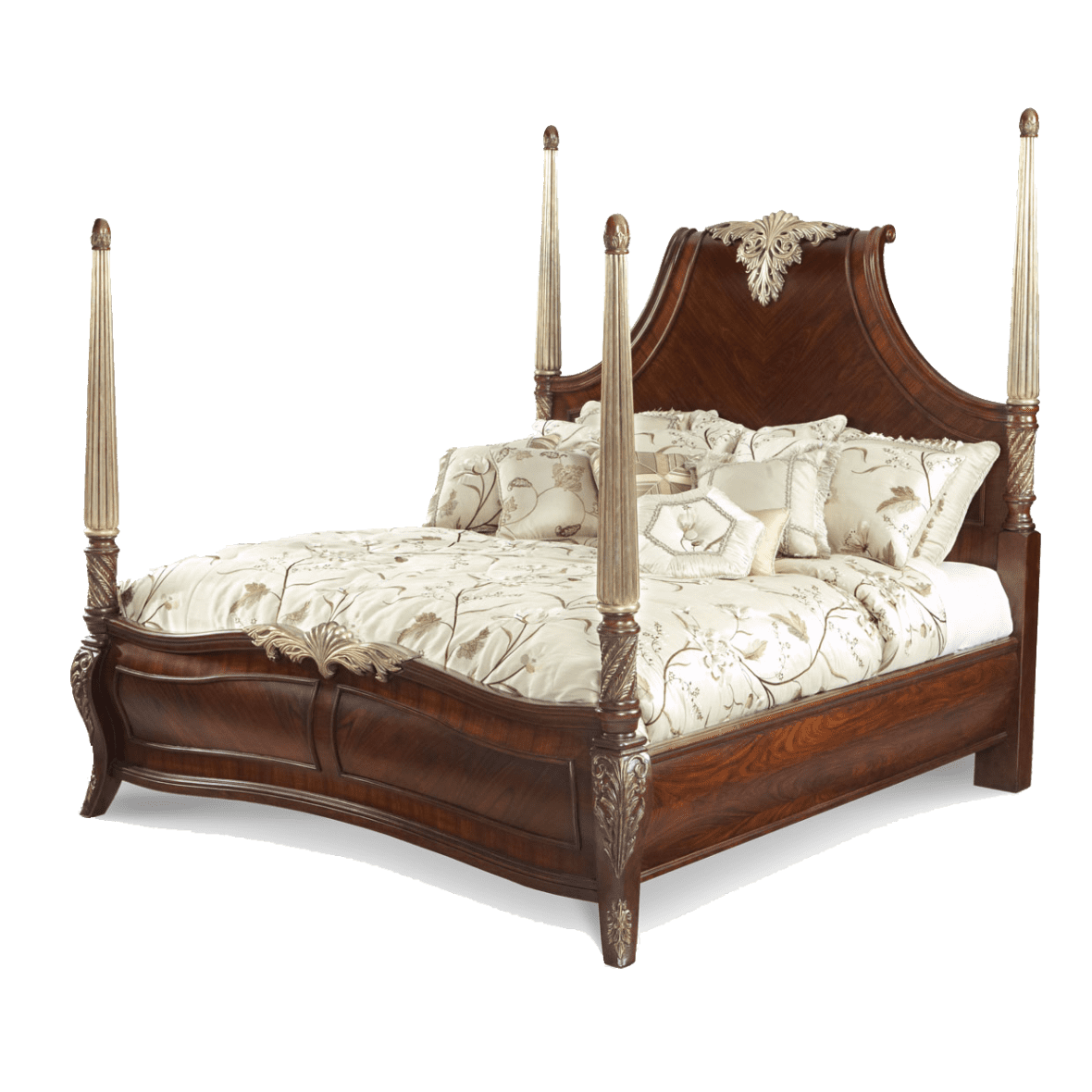 Кровать с декоративной панелью Размер Cal King