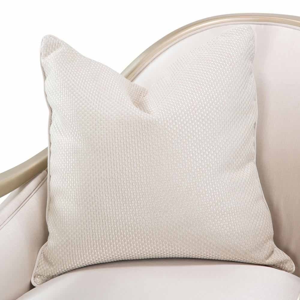 Акцентный стул, 1 декоративная подушка, цвет Pearl Clean