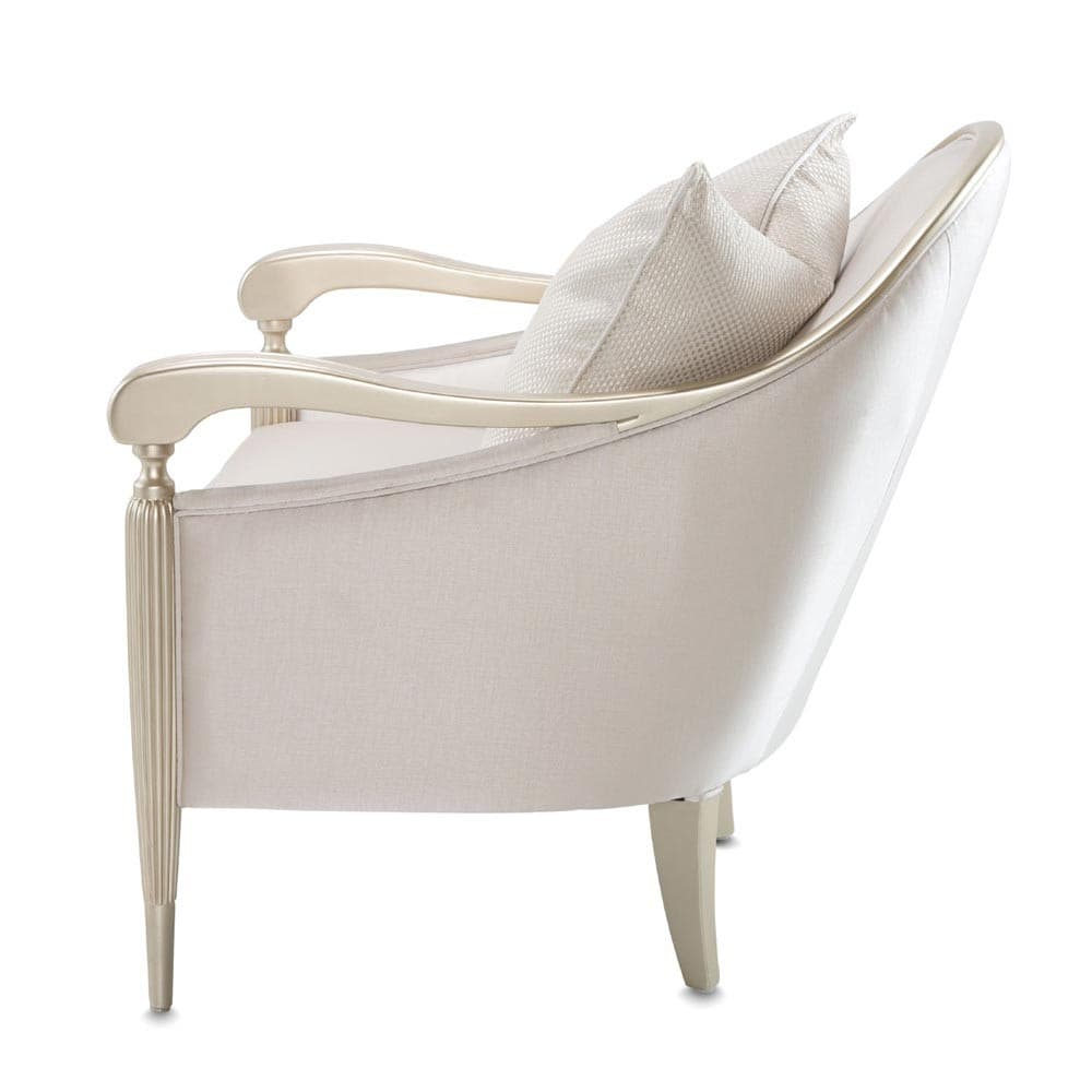Акцентный стул, 1 декоративная подушка, цвет Pearl Clean