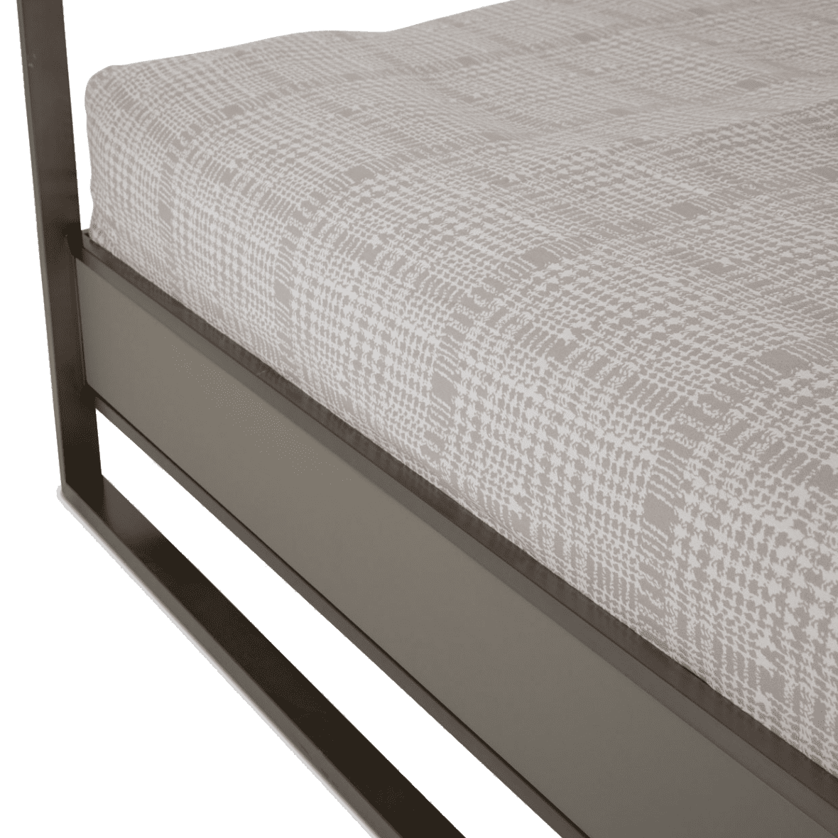 Кровать с декоративным балдахином с подсветкой, размер Eastern King