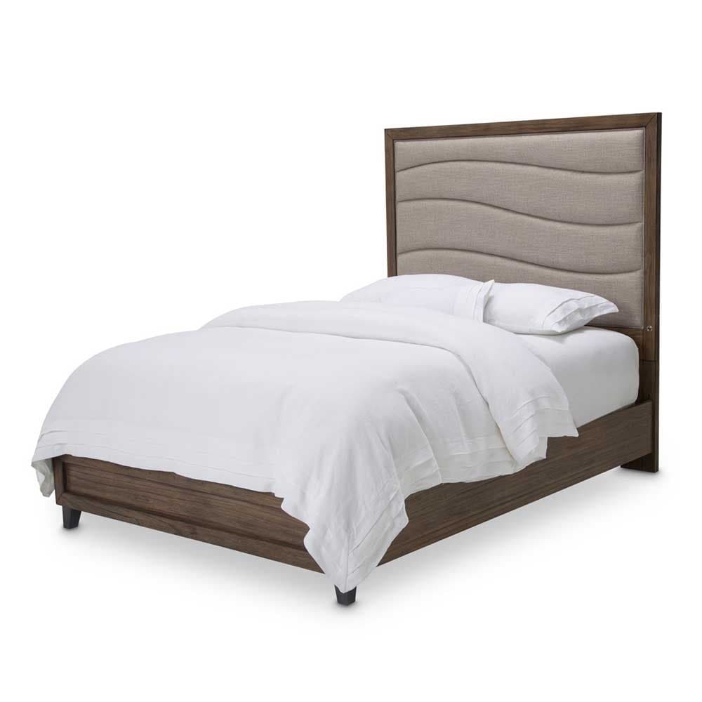Кровать с мягкой панелью размер Cal King