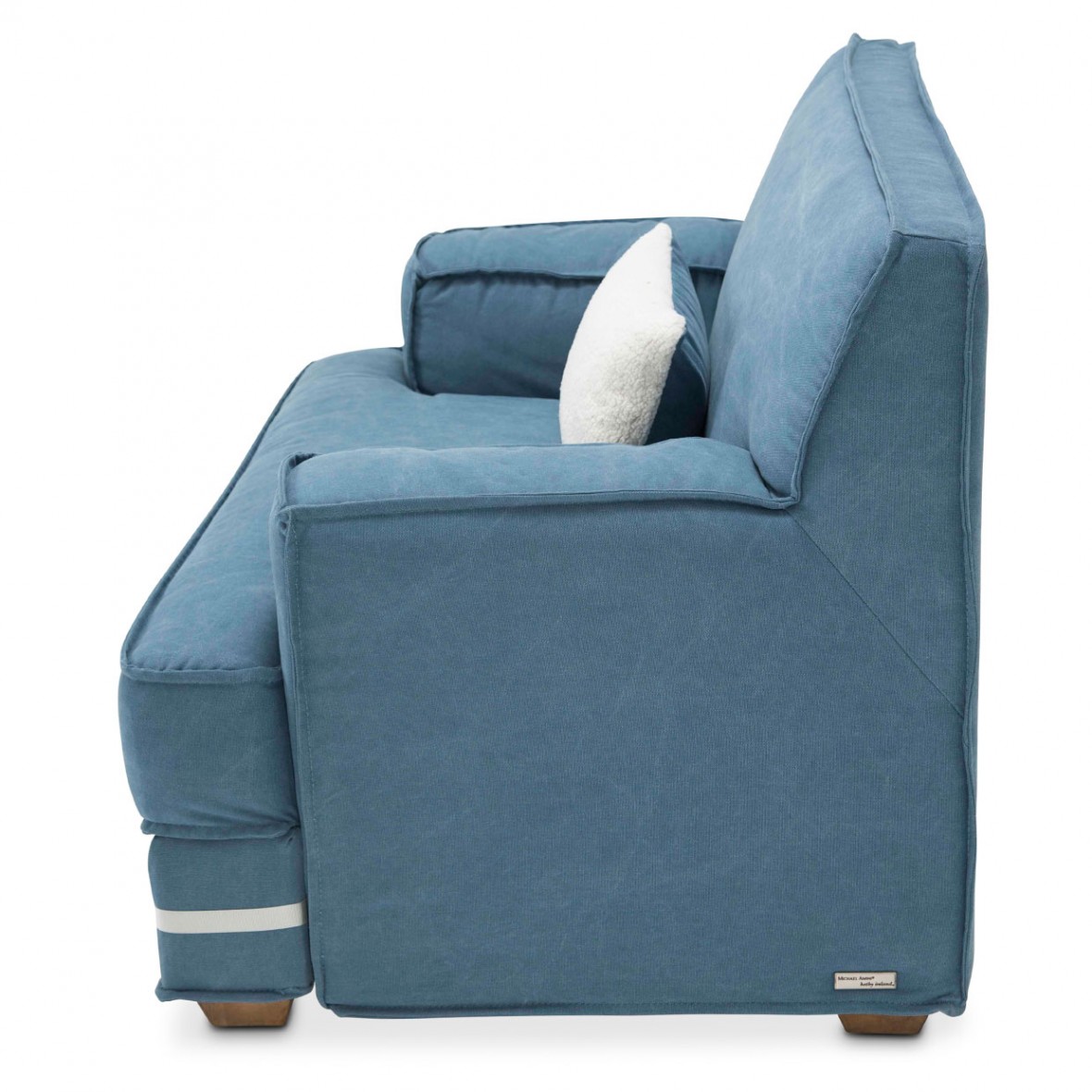 Кресло полуторное, цвет Деним, 1 декоративная подушка