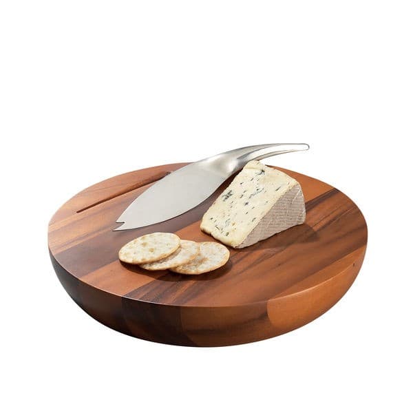 Деревянная сырная доска Harmony с ножом,  дизайн Wey Young