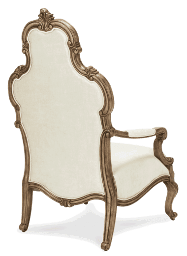 Кресло с подлокотниками, темное дерево, Platinum