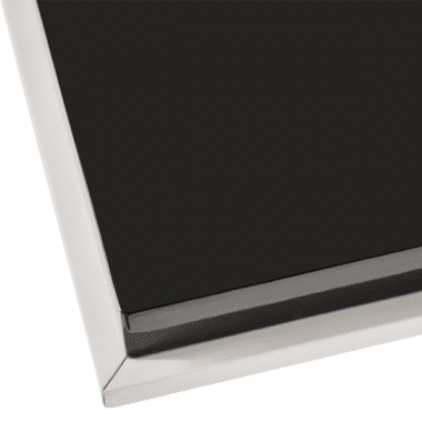 Стол обеденный прямоугольный Black Ice (включая 1 вставку на 44 cm )