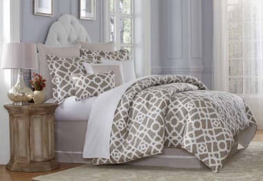 "Harper" Декоративное покрывало и подушки, набор из 10 предметов  (King) цвет Natural