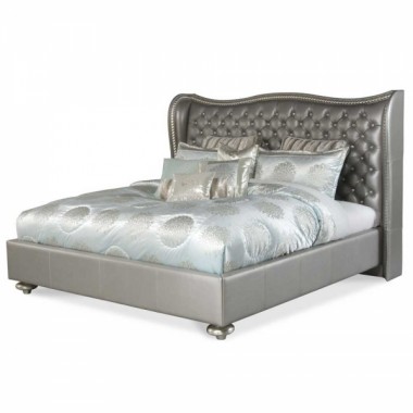 Кровать размер Eastern King цвет Metallic Graphite